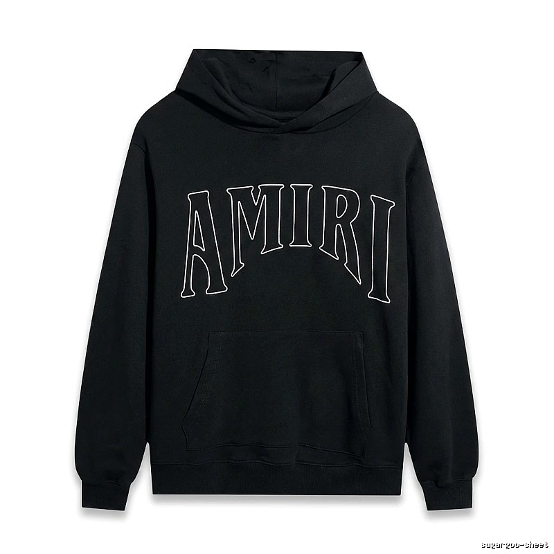AMIRI Alphabet Style Black Sweatshirt