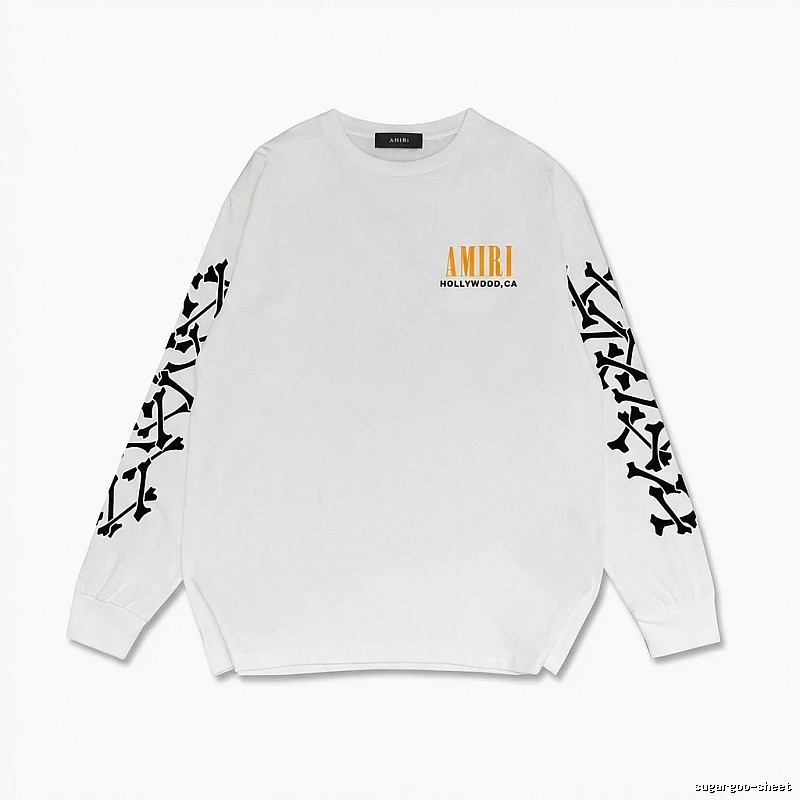 AMIRI Retro Style White Sweatshirt