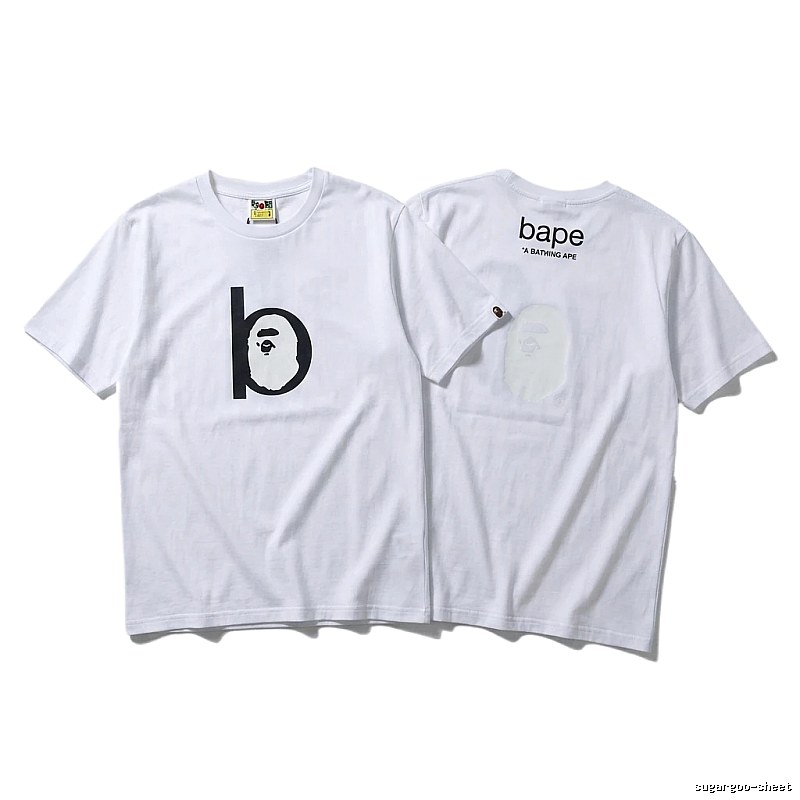 Bape Ape Head Simple White T-shirt