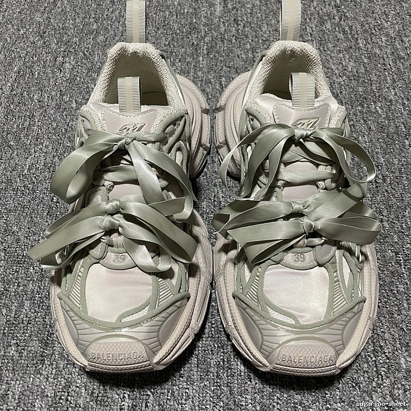 Beige Runner Sneaker by Balenciaga with Beige Layered Runner