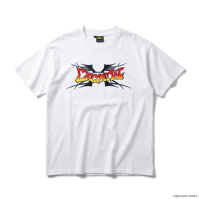 Corteiz X Series Trendy and Cool Style White T-shirt