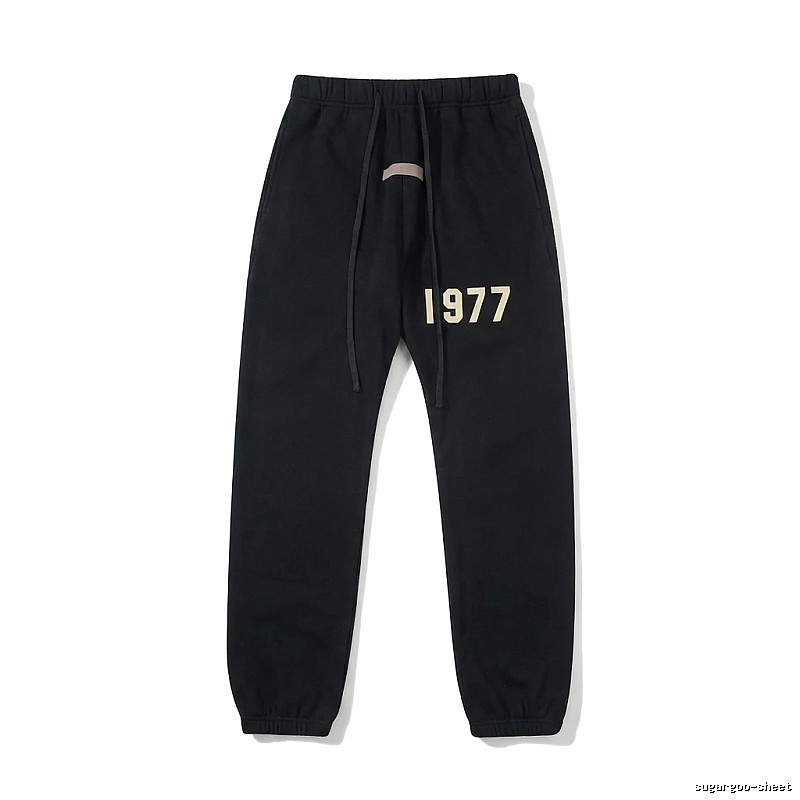ESSENTIALS 1977 Wind Black Sweatpants