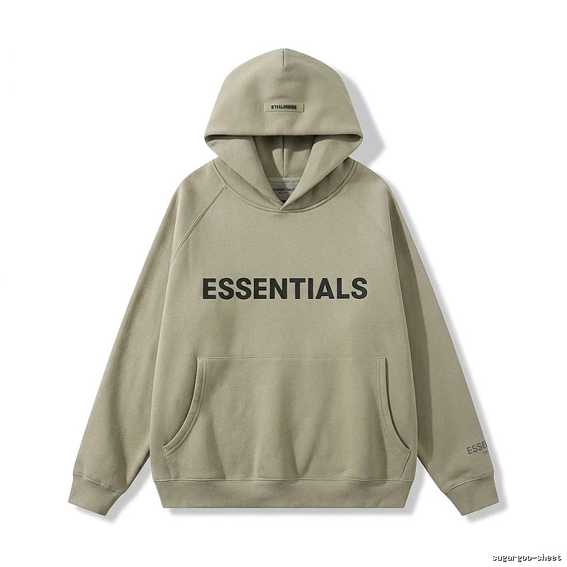 ESSENTIALS Simple Style Grey Hoodie