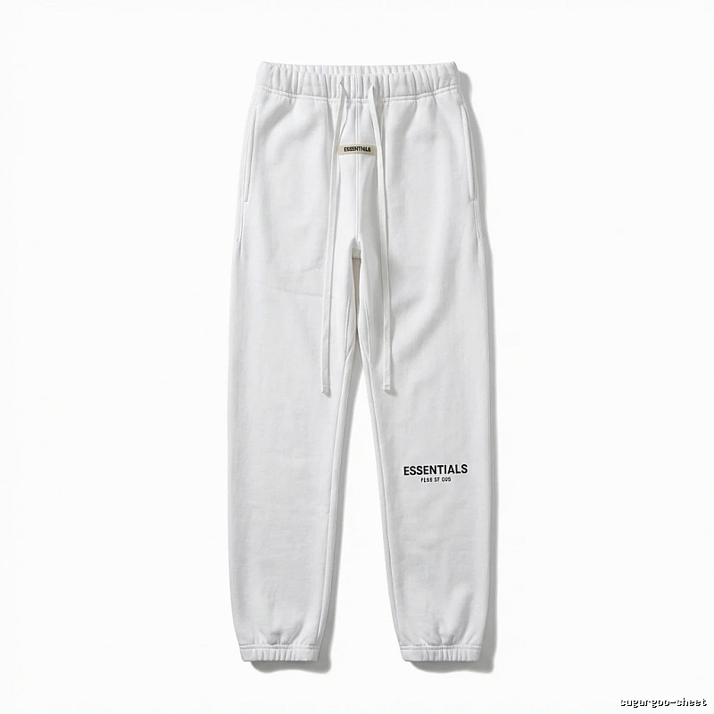 ESSENTIALS Simple Style White Sweatpants