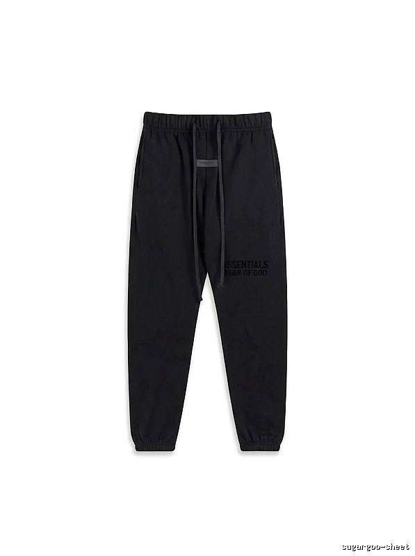 Essentials trendy and cool style black sweatpants