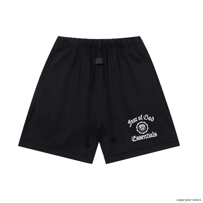 ESSENTIALS trendy brand black shorts