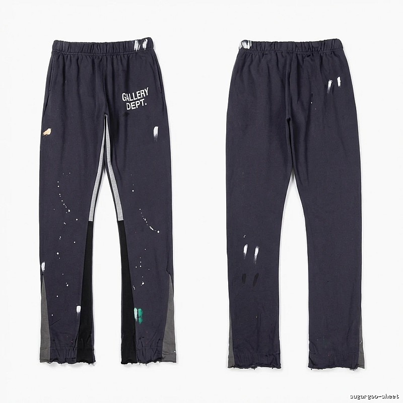 Gallery Dept Graffiti Style Black Pants