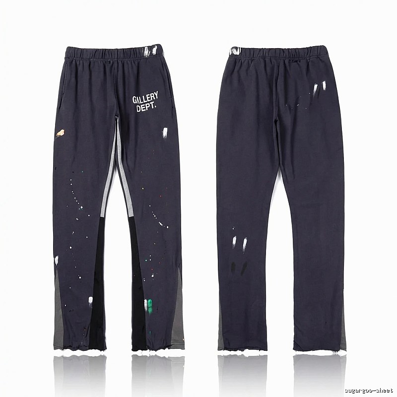 Gallery Dept Graffiti Style Black Trousers