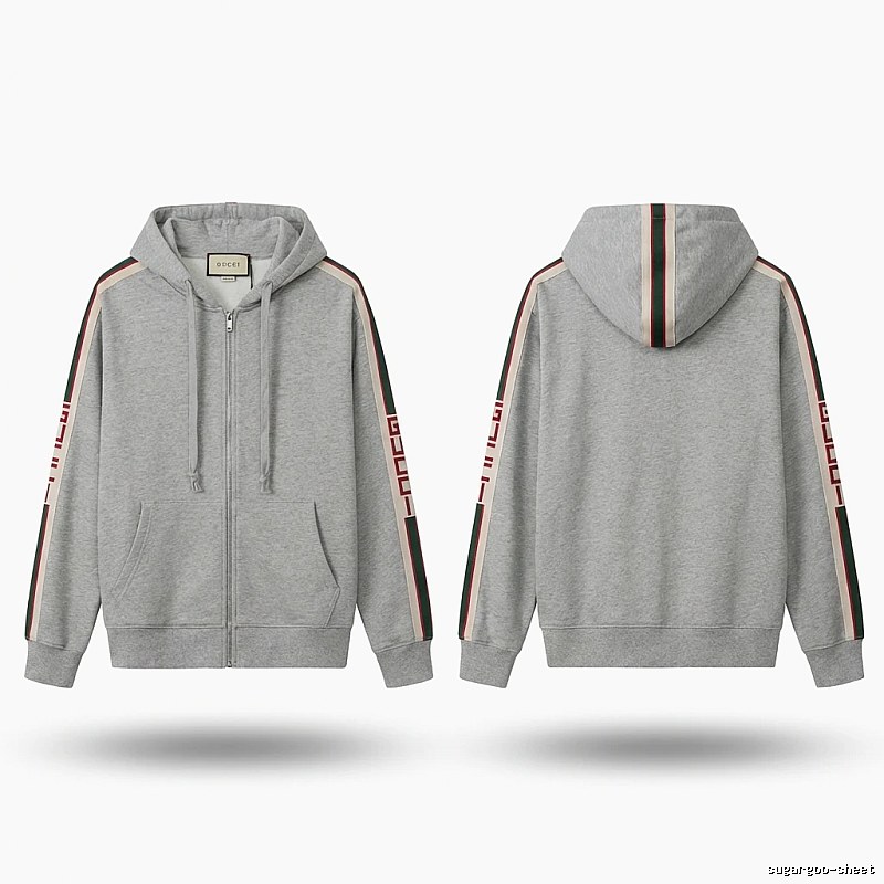 Gucci Stripe Grey Hoodie