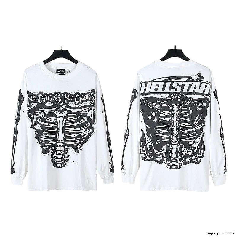 Hellstar Dark Style Skull White T-shirt