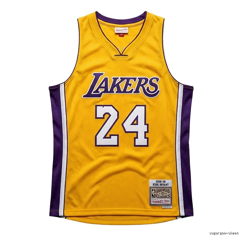 Kobe Kobe No. 24 yellow jersey