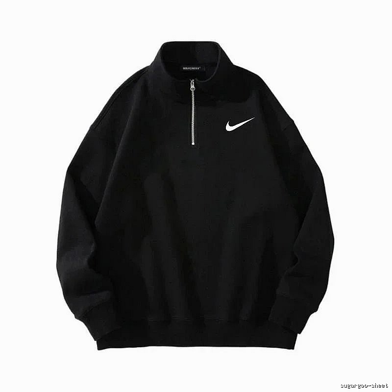 Lacoste Premium Style Quarter-zip sweatshirt Black Quarter Zip for Resort Outfits