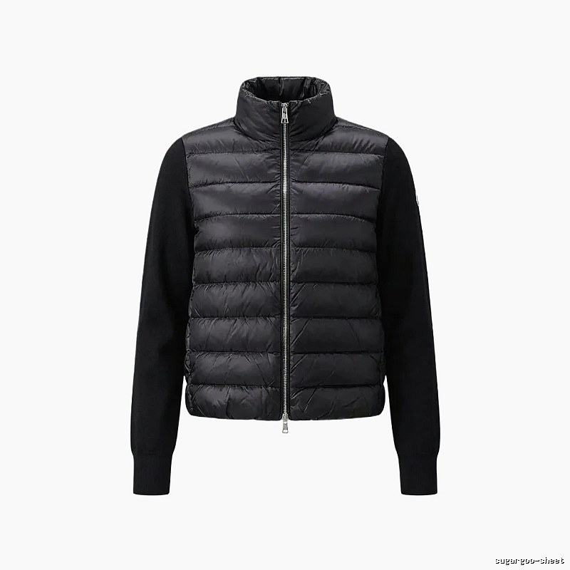 Moncler black fashionable down jacket