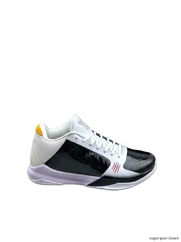 Nike black and white stylish sports shoes