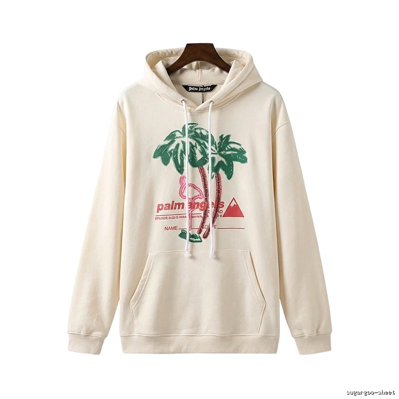 Palm Angels Printed Casual Hoodie