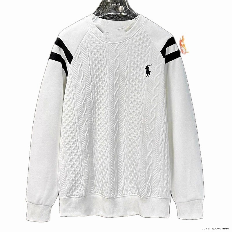 Ralph Lauren's classic white sweater