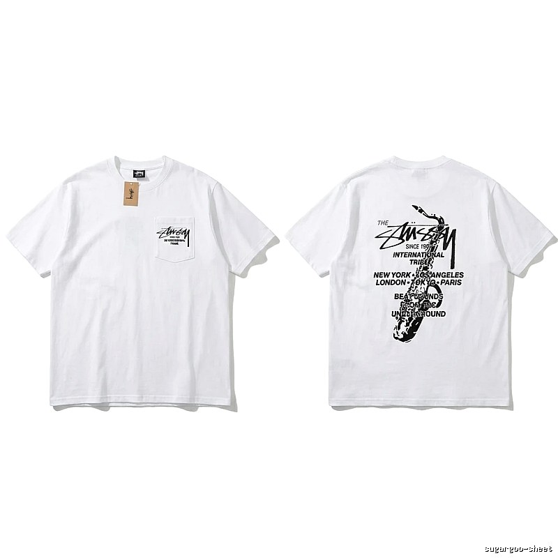 Stussy International Series Simple White T-shirt