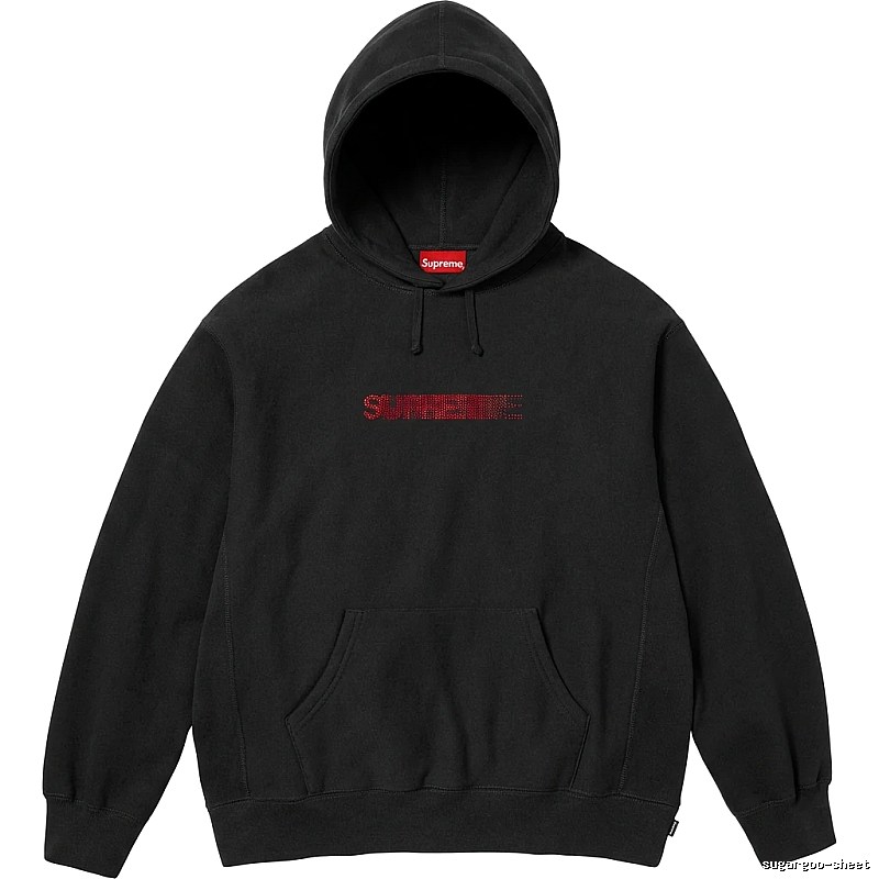 Supreme basic simple black sweatshirt